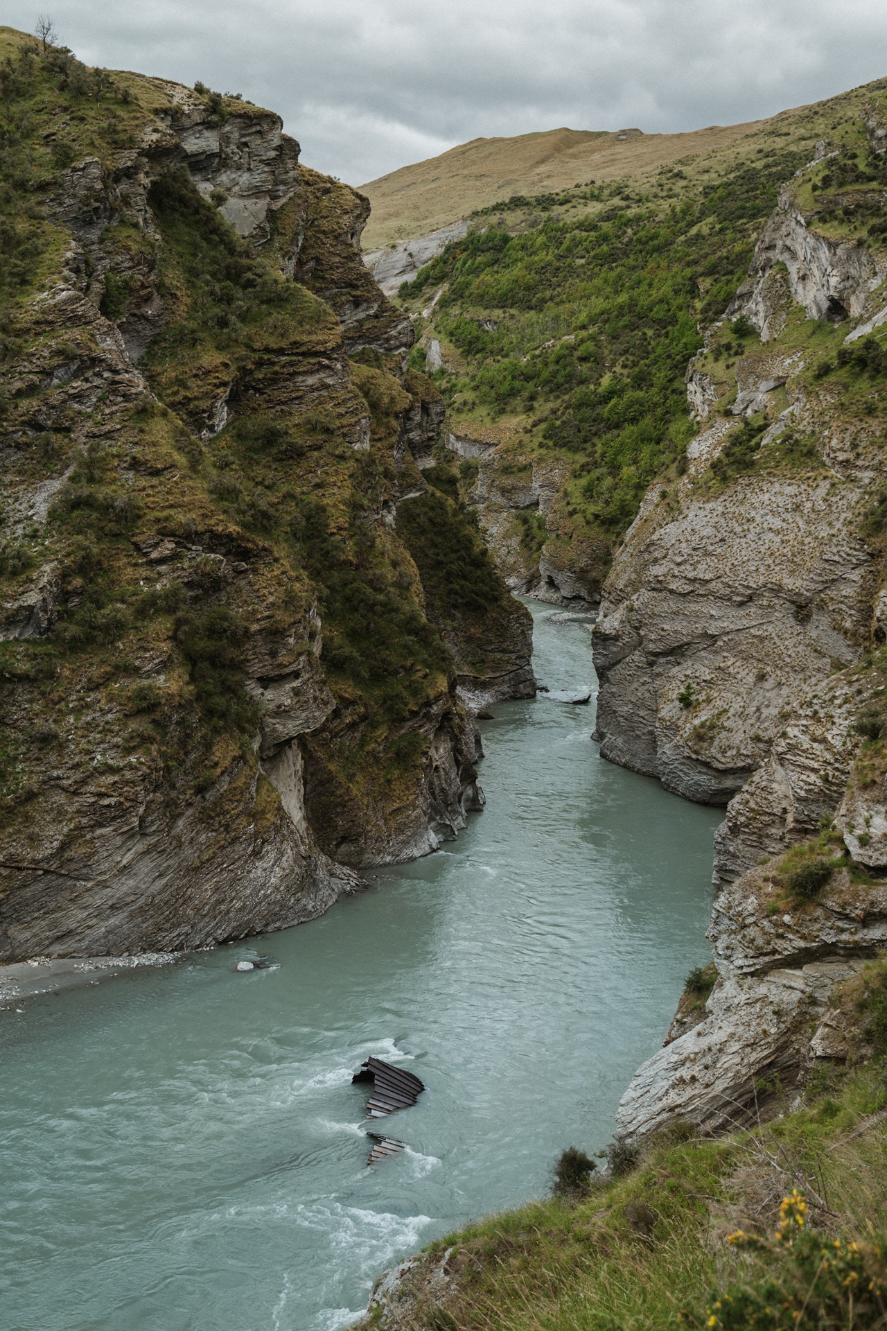 View of Shotover River from near Māori Point